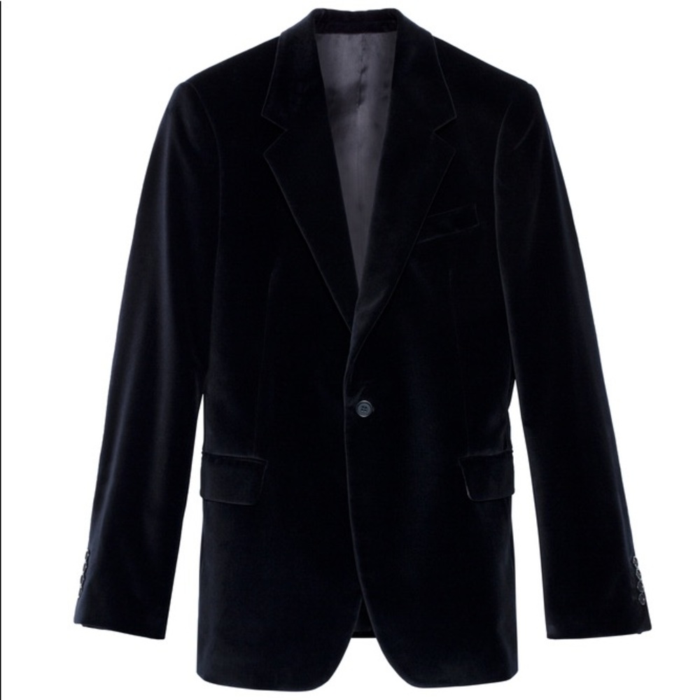 BLK DNM ‘Blazer 5’ Velvet Blazer